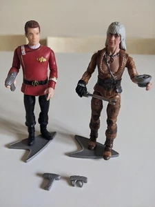 Star Trek Universe Wrath Of Khan 5" Figures - Admiral James T Kirk & Khan Loose - Picture 1 of 4