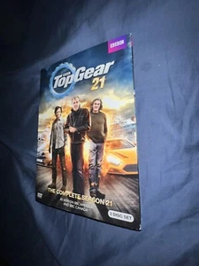 New Sealed-Top Gear Complete Season 21 Jeremy Clarkson 3-Disc BBC DVD Slipcover - Picture 1 of 7