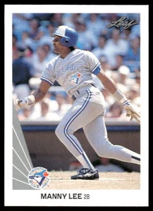 Manny Lee 1990 Leaf #370 Toronto Blue Jays - Picture 1 of 2