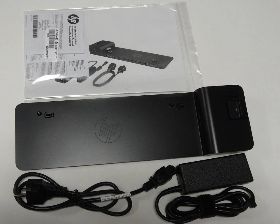 Original HP Dockingstation UltraSlim Dock 2013 HSTNN-IX10 D9Y32AA für EliteBook
