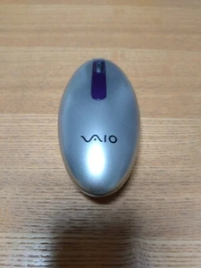 Sony VAIO VGP-BMS21/S Wireless Bluetooth Mouse Silver Blue - Picture 1 of 4