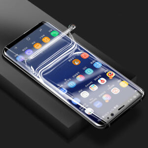 Galaxy S6 Edge TPU Cubierta Completo Protector de pantalla de borde a borde HD Ultra delgado claro