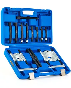 OMT 14pc Bearing Splitter Gear Puller Fly Wheel Separator Removal Tool Kit w Box - Picture 1 of 9