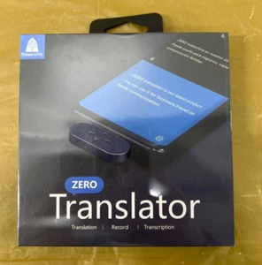 Timekettle Zero Translator Device for iPhone IOS - Black - Picture 1 of 2
