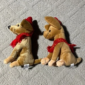 CAROUSEL TOY Dog Stuffed Plush Toy 1990s Edge Corp - Picture 1 of 8