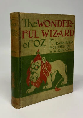 L Frank BAUM, W W Denslow / The Wonderful Wizard of Oz 1st Edition 1900 - Image 1 of 4