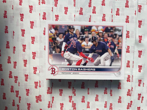 2022 Topps Series 2 #630 Kiki Hernandez Rafael Devers - Boston Red Sox CL Combo