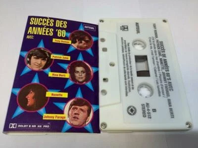 SUCCES DES ANNÉES 60 Cassette Tape TONY ROMAN, PATRICK ZABÉ, RINA BERTI, NANETTE - Image 1 of 4