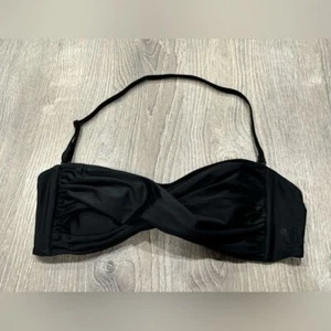 Disney Parks Black Bikini Swim Top Mickey Medium B57 - Picture 1 of 3