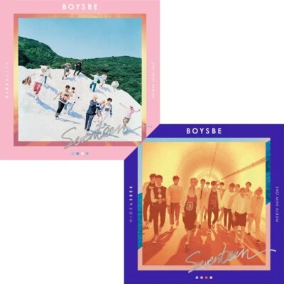 SEVENTEEN [BOYS BE] 2nd Mini Album 2 Ver SET/2CD+2Photo Book+12Card+2Sticker+etc - Image 1 of 4