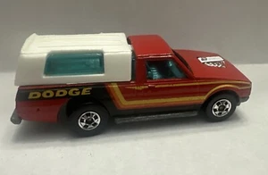 Hot Wheels Dodge D-50 Pickup Hi-Raker Blackwalls Rose Red BW 1979 Hong Kong Made - Picture 1 of 10