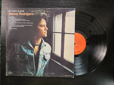 Johnny Rodriguez My Third Album Country Vinyl LP 1974 Mercury 686 - Image 1 of 4