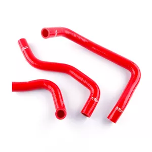 For Kawasaki Ninja ZX6R ZX 600 2003-2008 Red Silicone Radiator Hose - Picture 1 of 8