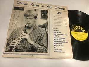 ORANGE KELLIN In New Orleans-Rare Vintage Jazz-Center Records-CLP-7 AUTOGRAPHED - Picture 1 of 3
