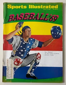 Sports Illustrated 14. April 1969 Baseball Ausgabe Bill Freehan Detroit Tigers Sehr guter Zustand! - Bild 1 von 1
