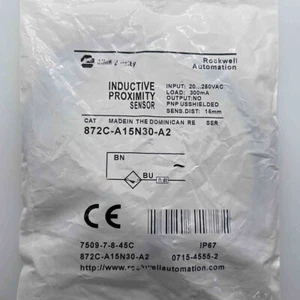 1pcs For Allen Bradley 872C-A15N30-A2 Proximity Switch Sensor 20-250VAC 300mA - Picture 1 of 2