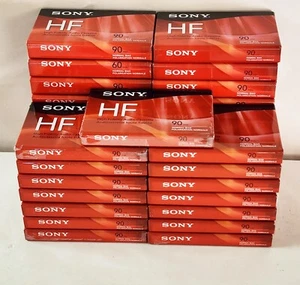 44 Sony HF 90 Normal Bias Blank Cassette - 90 Minutes SEALED - Picture 1 of 3