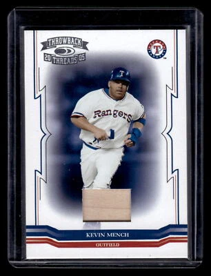 2005 Donruss Throwback Threads #83 Kevin Mench 113/250 Material Bat  Mint+ New - Image 1 of 2