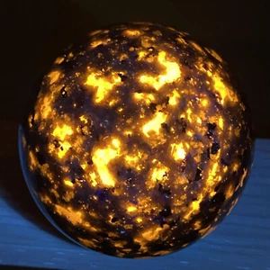 1 Stück Natürliche Yooperit Kugel Quarz Kristall Poliert Kugel Reiki 50 mm + Heilung - Bild 1 von 9