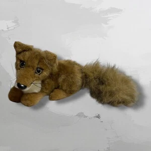 Peluche volpe peluche Smithsonian's Backyard collezione Smithprints vintage 1999 10" - Foto 1 di 6