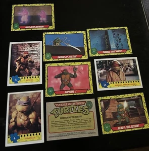 Vintage TMNT Trading Card Lot - Picture 1 of 5