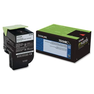 Lexmark 700 Black High Yield Toner Cartridge - Picture 1 of 4