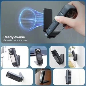 with 1/4 Screw Magnetic Mount Stand for Insta 360 Action Camera - Photo 1/6