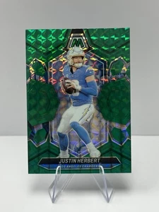 Mosaico Panini 2024 - Justin Herbert #120 verde mosaico Prizm - Imagen 1 de 2