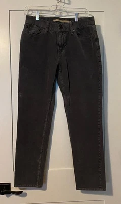 Pantalones de pana Banana Republic Travel Cord para hombre 31x30 gris Foto 1 de 4