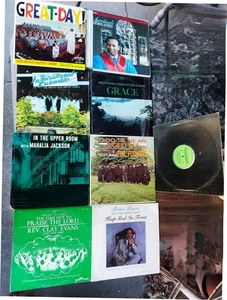 BLACK GOSPEL LP Lot x10 Mahalia BLIND BOYS Prince Dixon MT ZION CHORUS et al - Picture 1 of 9