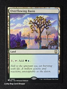 Overflowing Basin MTG The List Reprints Regular - Picture 1 of 1