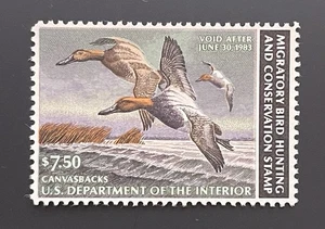 TangStamps: Bund Entenmarke 1982-1983 #RW49 postfrisch NH, VZ CV 15 $ - Bild 1 von 2