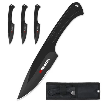 RBLACK 3-Piece  7.84 inch Throwing Knives Set w/ Nylon Sheath  Well Balanced - Image 1 of 4