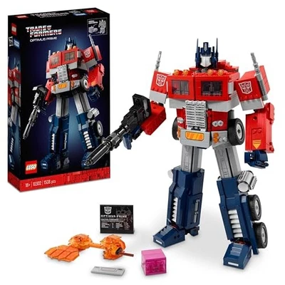 LEGO 10302 Optimus Prime Transformers Creator Expert 1508pcs Bricks Toy Robot - Image 1 of 4