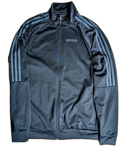 Chaqueta Adidas Sereno 19 Entrenamiento de Fútbol Negra Top Cremallera Completa Negra - Para Hombre Pequeña - Imagen 1 de 9