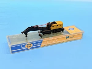 ROCO 'N' GAUGE 2350 DB YELLOW CRANE WAGON BOXED ! - Picture 1 of 5