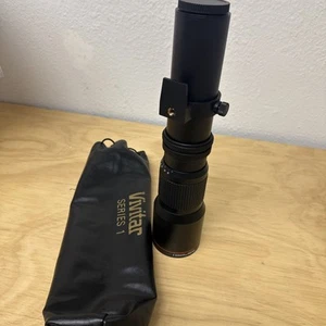 VIVITAR 500MM F/8.0 MULTI COATED TELEPHOTO LENS HD/MC. Mint Condition - Picture 1 of 8