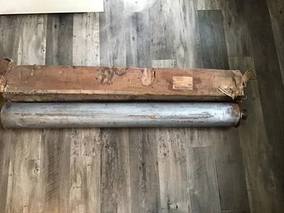 1936-48 Buick RoadMaster Straight 8 NOS Muffler  - Image 1 of 4