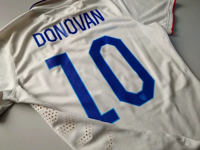 Camiseta EE. UU. Landon Donovan Nike EE. UU. (M) edición jugador USMNT 2013 Galaxy agujeros láser Foto 1 de 4