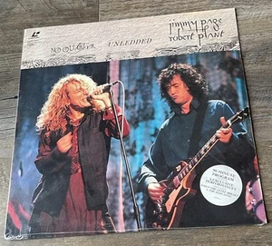 JIMMY PAGE - ROBERT PLANT - NO QUARTER - UNLEDDED Laserdisc LD MUSIC Rare SEALED - Picture 1 of 5