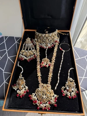 South Asian Bridal Set. Egyptian Influenced Set. Modern Design. - Image 1 of 4