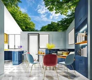 3D Grüner Wald H2378 Decke Tapete Wandbilder Wandbild Aufkleber Deco Erin 23 - Picture 1 of 5