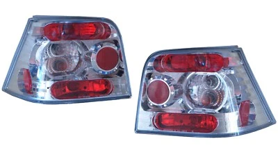 New Taillight Set (RH+LH) for 1999-2006 Volkswagen Golf Clear - Image 1 of 2