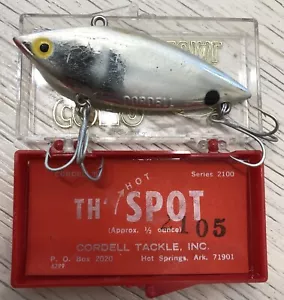 Cordell’s The Hot Spot Fishing Lure Series 2100 - Picture 1 of 6