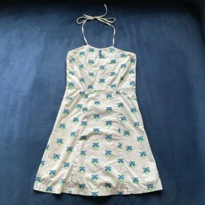 Vestido halter de tul de verano con tulipanes - Imagen 1 de 8