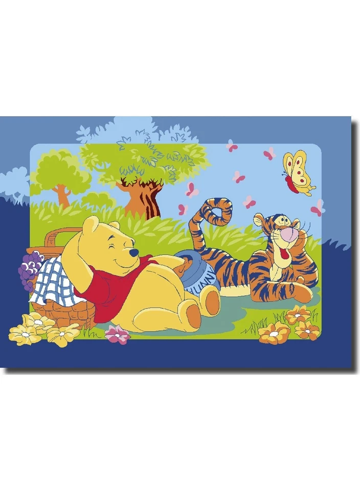 Alfombra Disney Winnie Pooh Puuh XXXL 95 X 133 Cm - Imagen 1 de 1