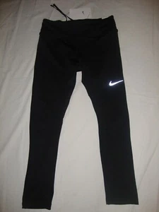 Nuevo Mujer DB4380-010 Nike Recortado Longitud Leggings Mediano Calce Ajustado Talla S Negro - Imagen 1 de 7