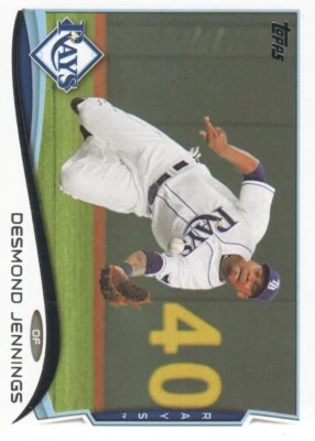 2014 Topps #582 Desmond Jennings - NM - Image 1 of 2