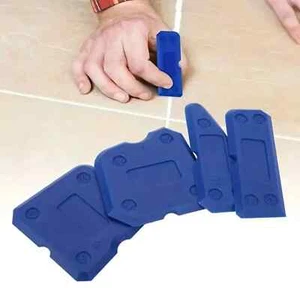 4tlg Set Fugenglätter Set Silikonspachtel Silikonglätter Fugenabzieher Abzieher - Bild 1 von 6