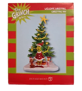 Dr. Seuss Navidad, Bienvenida DÍA DE NAVIDAD Grinch Village Nuevo - Imagen 1 de 3